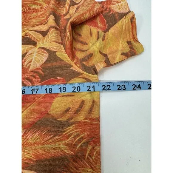 NWT Robert Graham PARADISE GARAGE S/S Zip Polo Shirt‎ Orange Medium  $138 - Picture 8 of 10